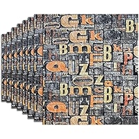 Arthome Panneaux muraux blancs 20 pièces, couvrent 116 pi²
