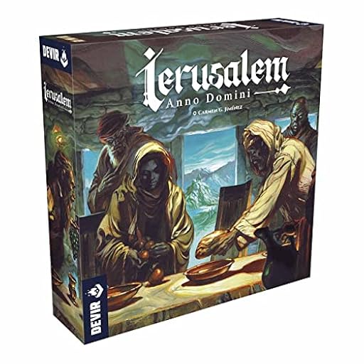 Devir - Ierusalem Anno Domini, Juego de Mesa basado en el Libro más leido de Todos los Tiempos, Juego de Mesa apartir de 12 años (BGIERUML) | Ya disponible en tu tienda friki favorita! En mundofriki.es!