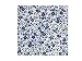 One Hundred 80 Degrees White with Blue Flowers Paper Lunch and Dinner Napkins, 20 Count