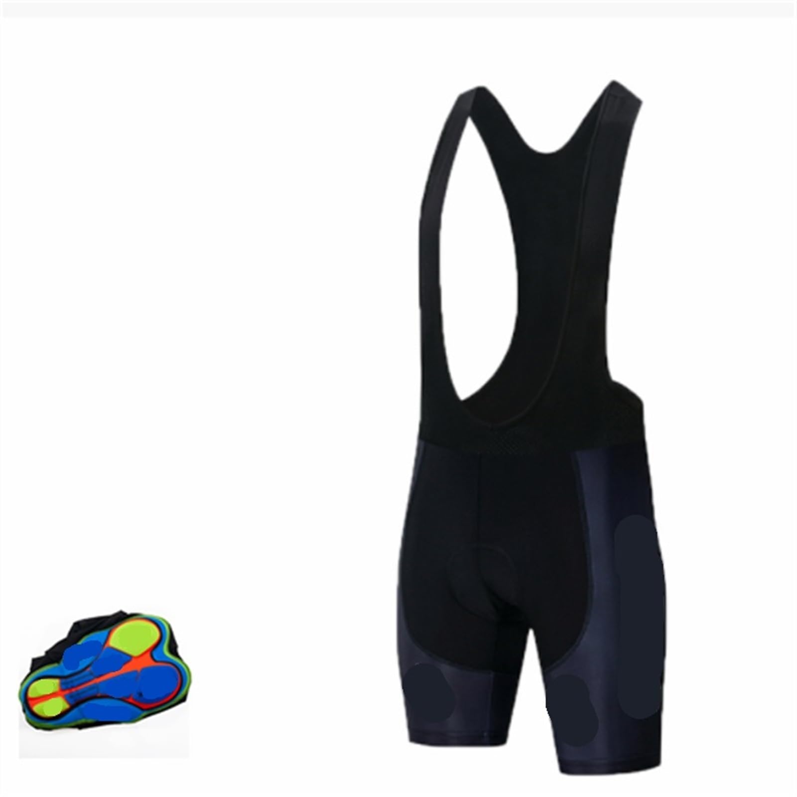 Culote Ciclismo Pantalones Cortos con Tirantes for Ciclismo for Hombre, Ropa Interior Deportiva, Transpirables, con Relleno de Gel, for Verano
