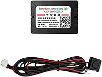 Vista 23 de Nueva versión Dreamcolor Luces de interior de coche acrílicas 18 en 1 RGB Kit de iluminación ambiental para coche APP Control Sistema de control por