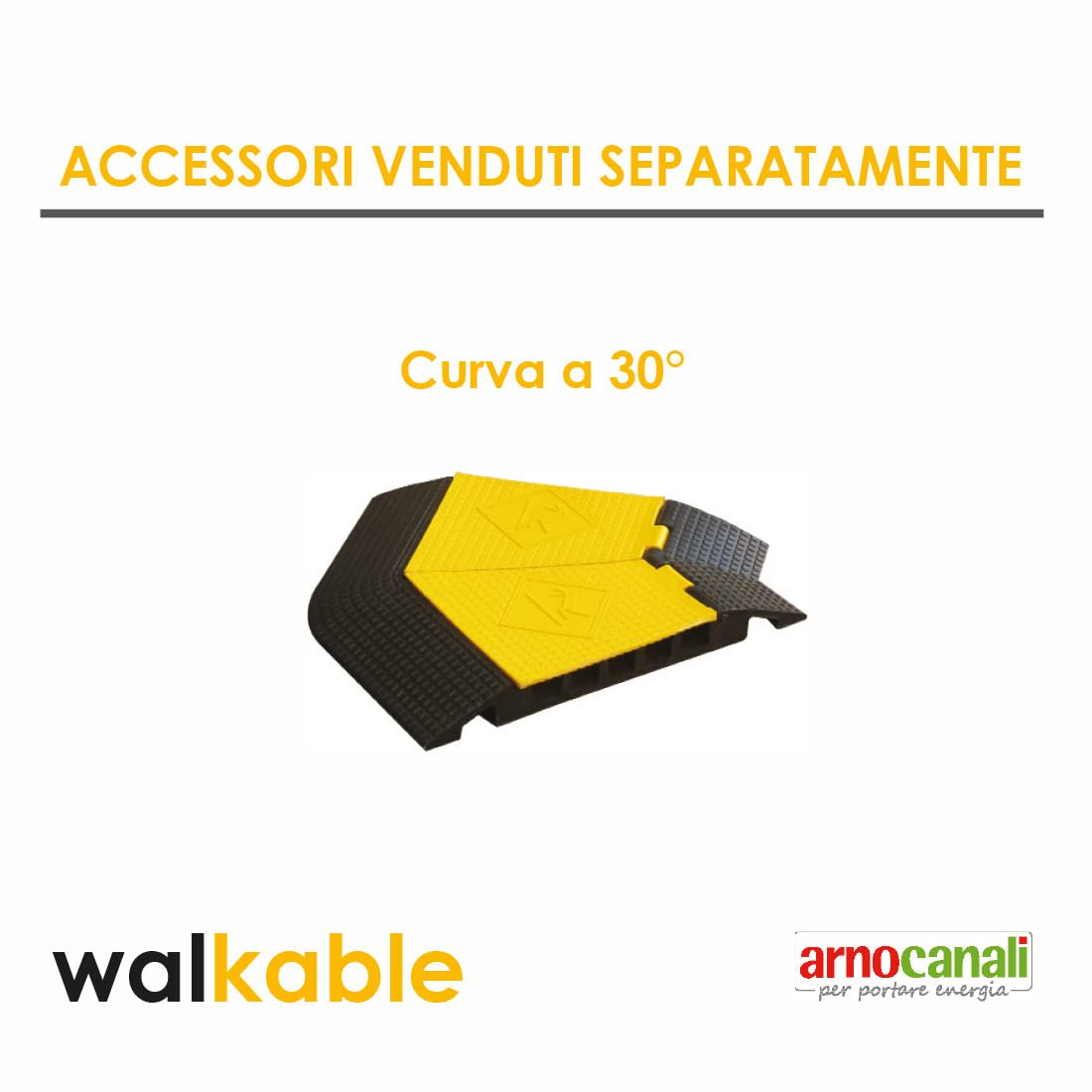 Arnocanali - Canale passacavo carrabile 500x75/3 mm