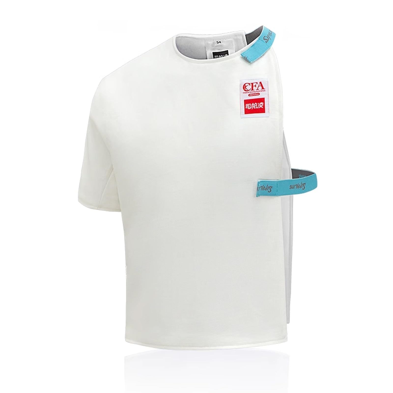 WRYSQBHJYB Fencing Vest, Fencing Uniform, 900N, Fencing Gear, Foil/Epee/Saber Fencing Protective Clothing for Right Hand(50#)