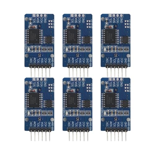 6pcs ds3231 real time clock module rtc sensor high precision at24c32 iic timer alarm clock for arduino raspberry pi