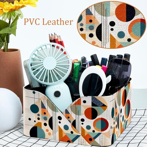 Porte-stylo rectangulaire au design abstrait et finitions soignées - 6