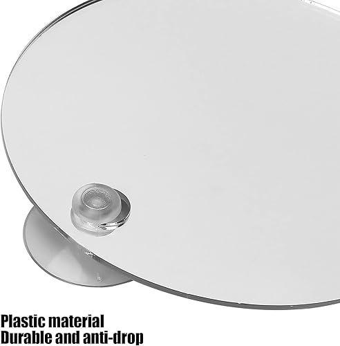 Miniatura 3 de Espejo de ducha sin niebla para afeitarse, espejo plano antivaho e inastillable, accesorios de baño para hombres, espejo de baño para ducha