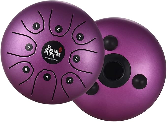 Tambor de lengua mini 5.5 pulgadas 8 tonos clave C miniatura 8