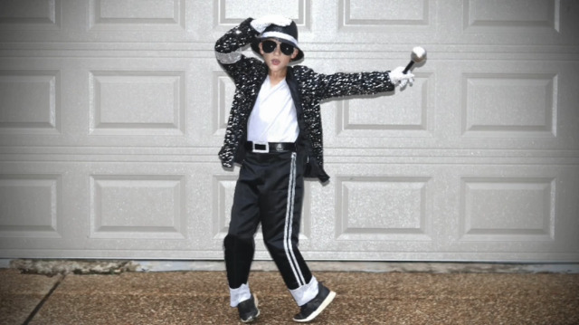 Disfraz infantil unisex estilo estrella de pop 80s y 90s miniatura 7