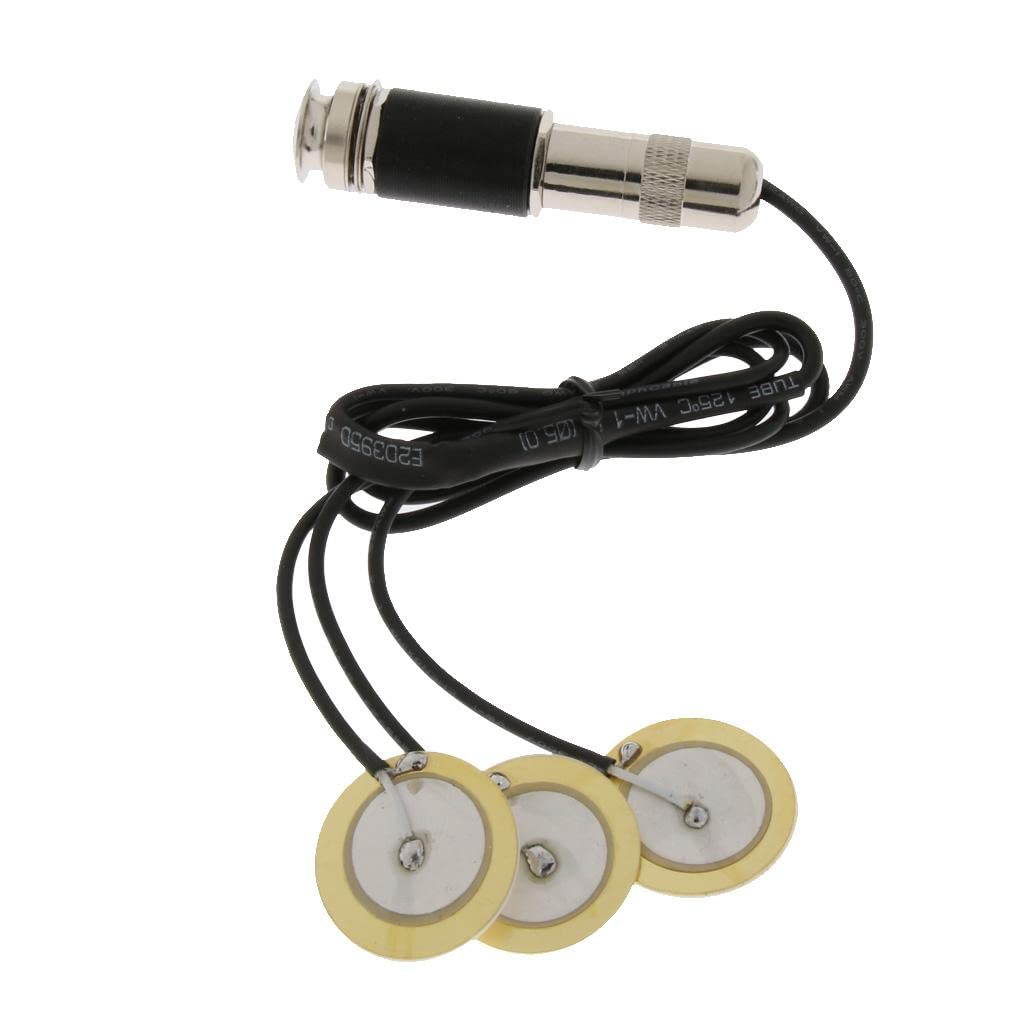 SECRET DESIRE Piezo Pickup Transducer Amplifier Endpin Pickup for Acoustic Guitar|Musical Parts|Musical Accessories