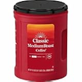 Fogers Classic Medium Roast Ground Coffee 43.5 oz Canister Rich and Smooth Flavor Value Pack