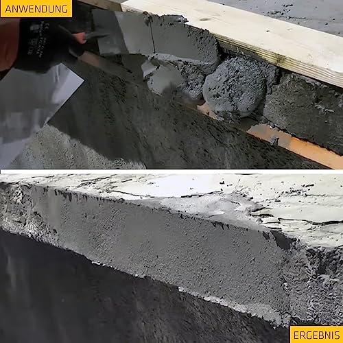 SIKA – Universalmörtel – Sika MonoTop 112 MultiUse Repair Grau – ideal für Betonreparatur – für Außenanwendungen – einfache Verarbeitung – 5 kg