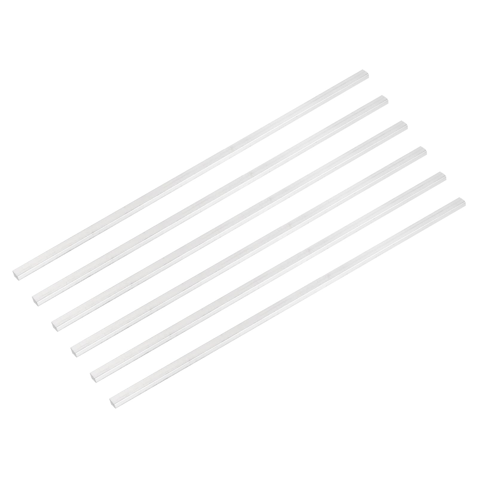 6061 Aluminum Flat Bar - 1/8" x 1/4" x 16" -22
