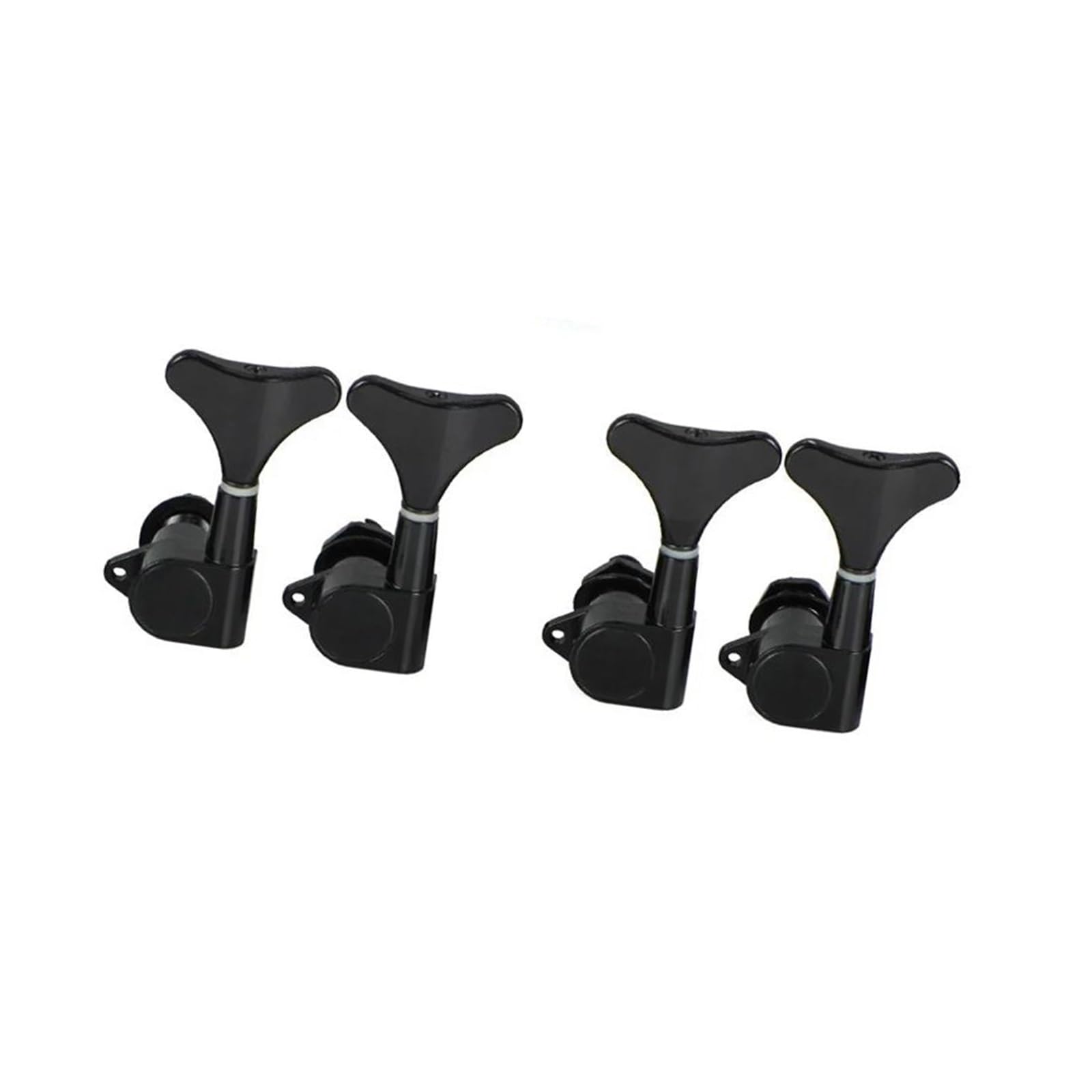 Tonos De Afinación Sellados En Negro Para Bajo 4 Cuerdas Clavijas Guitarra(4L)