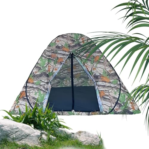 Carpas para Acampar, toldo Plegable Totalmente automático Resistente al Viento, Tiendas de campaña al Aire Libre para Acampar con Patrones de Camuflaje, para Picnic Familiar, Senderismo, Viajes