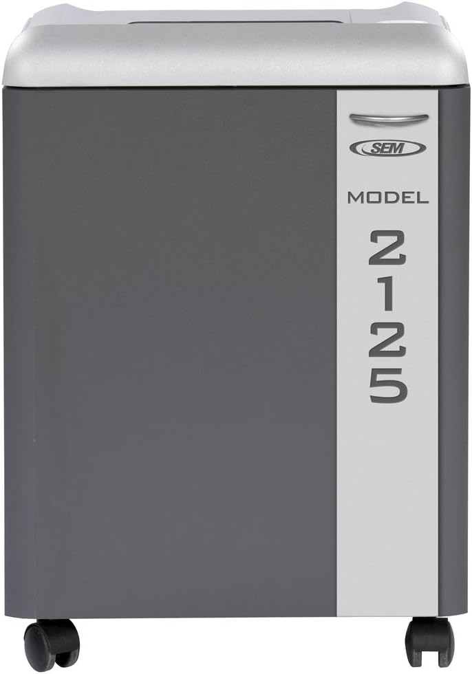 SEM Model 2125-P 18-Sheet Cross-Cut Paper Shredder