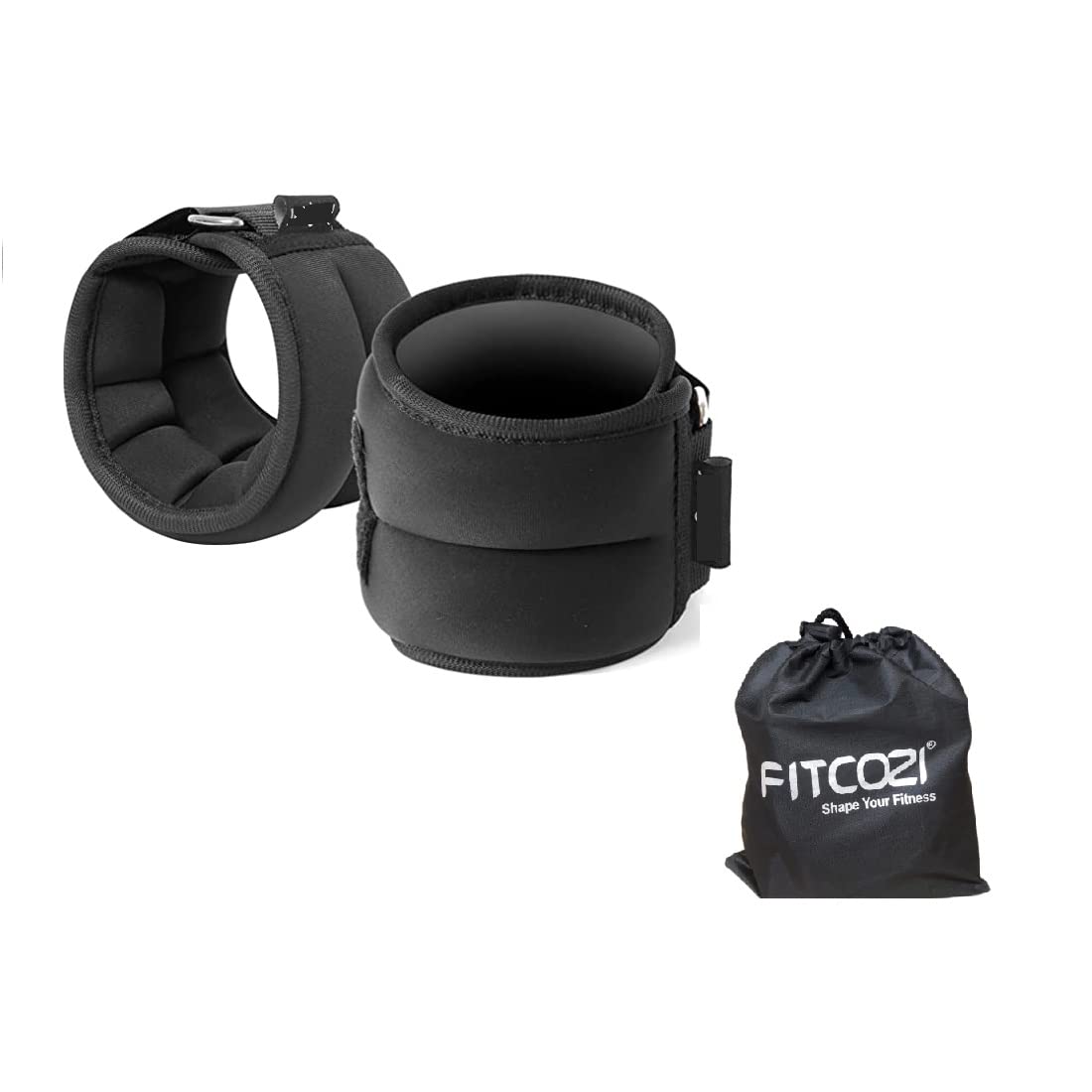 FITCOZI Soft Sweat Resistant for Dance, Exercise, Walking, Jogging, Gymnastics, Yoga, Cardio, Free Size, Pack of 2 Ankle Weights 1 kg (500 Gram Each x 2 pc) (1 KG) (B0C1VPRVRC) Amazon Price History, Amazon Price Tracker