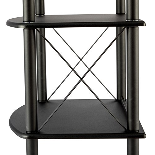Pangea Audio Vulcan TT Turntable Stand with Vinyl Record Storage (Espresso) - Thumbnail 6