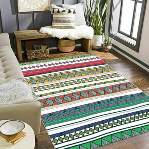 Tapis d'éveil géométrique pour un salon confortable et moderne - 2