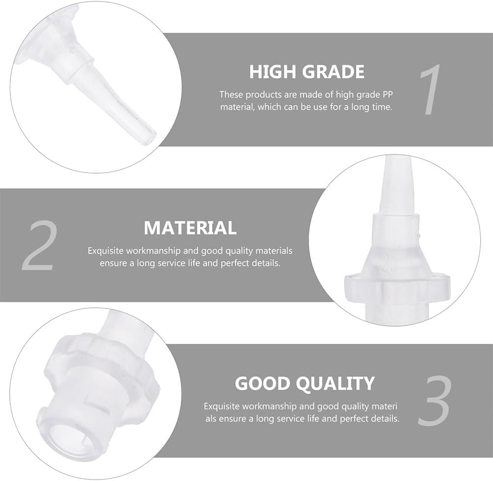 40pcs Disposable Ear Washer Tips for Adults Sturdy Material Safe Ear Cleaning Supply Fits All Smooth for Comfortable Use Easy to Dispose After Cleaning