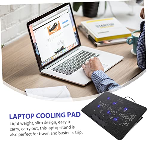 Base Ajustable para Laptop POPETPOP con Ventilador USB Negro miniatura 5