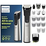 Norelco Multigroom Series 7000, Mens Grooming Kit with Trimmer for Beard, Head, Hair, Body, and Face - NO Blade Oil Needed, MG7910/49
