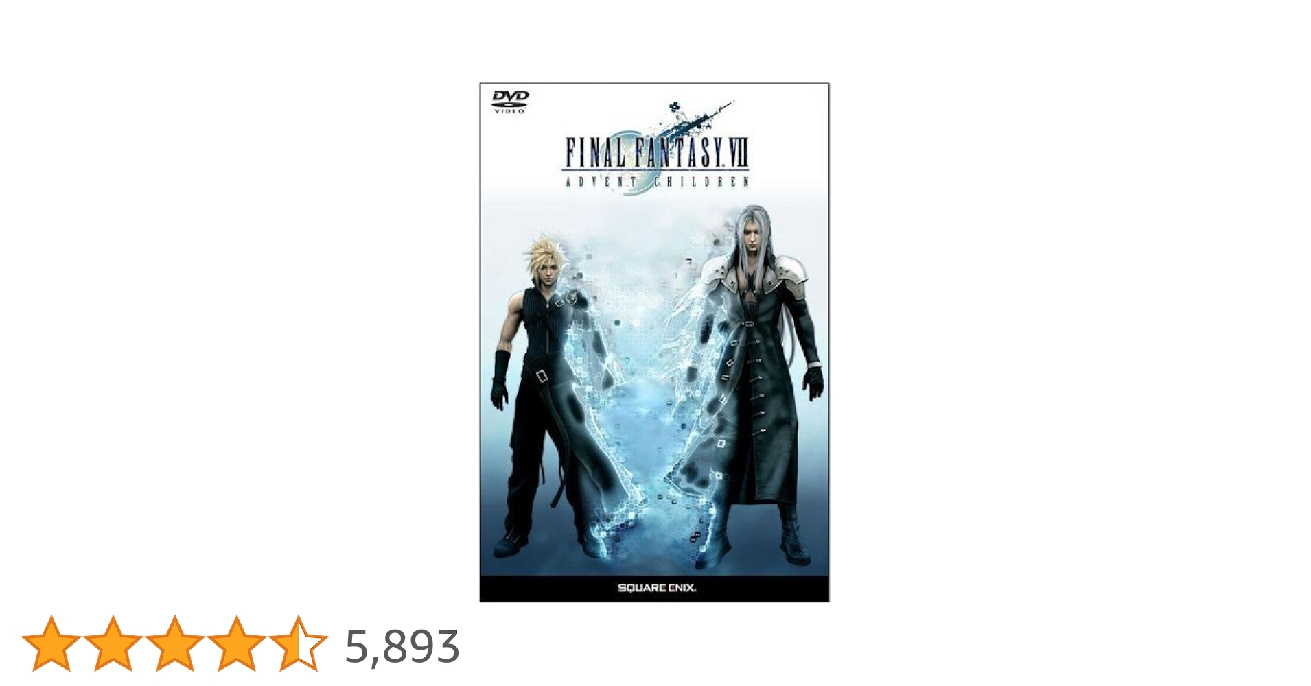 FINAL FANTASY VII　FF7　DVDのみ Amazon.com: Final Fantasy VII: Advent Children (Limited