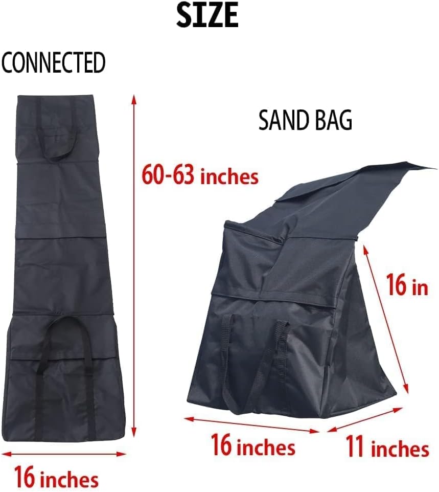 Japard Dog Agility Equipment, Tunnel Sandbags 4...