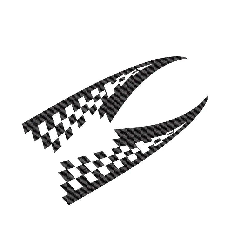 Car Hood Bonnet Sticker Cover Vinyl Decals Tuning Accessories for Mini Cooper(Carbon Fiber)