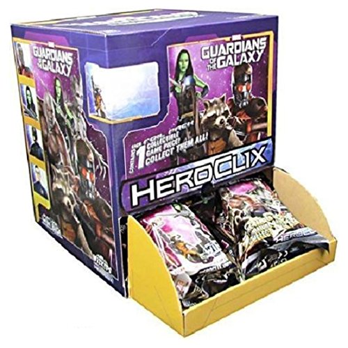 Guardians of The Galaxy Movie HeroClix display scellé WizKids de 24 boosters originaux