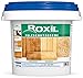 Produktbild Roxil Holzschutzcreme - 10+ Jahre Witterungsschutz und Hydrophobierung für Weichholz - Einfacher Holzzaun Schutz (3 Liter)