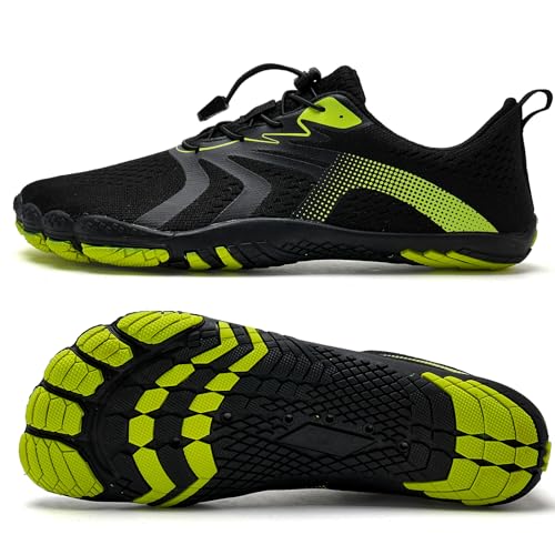 Image of WateLves Water Shoes Men Women Beach Barefoot Aqua Socks Breathable Wide Swim Outdoor Walking Anti Slip Pool Shoes for Hiking Kayaking Diving Surfing