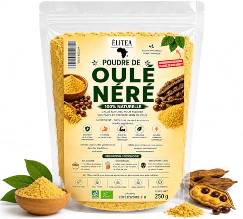 Elitea - Pulpa de Nerado Orgánica en Polvo 250 g - Superalimento Natural Rico en Vitamina C, Hierro & Calcio - Energía, Digestión e Inmunidad - Para Niños y Adultos