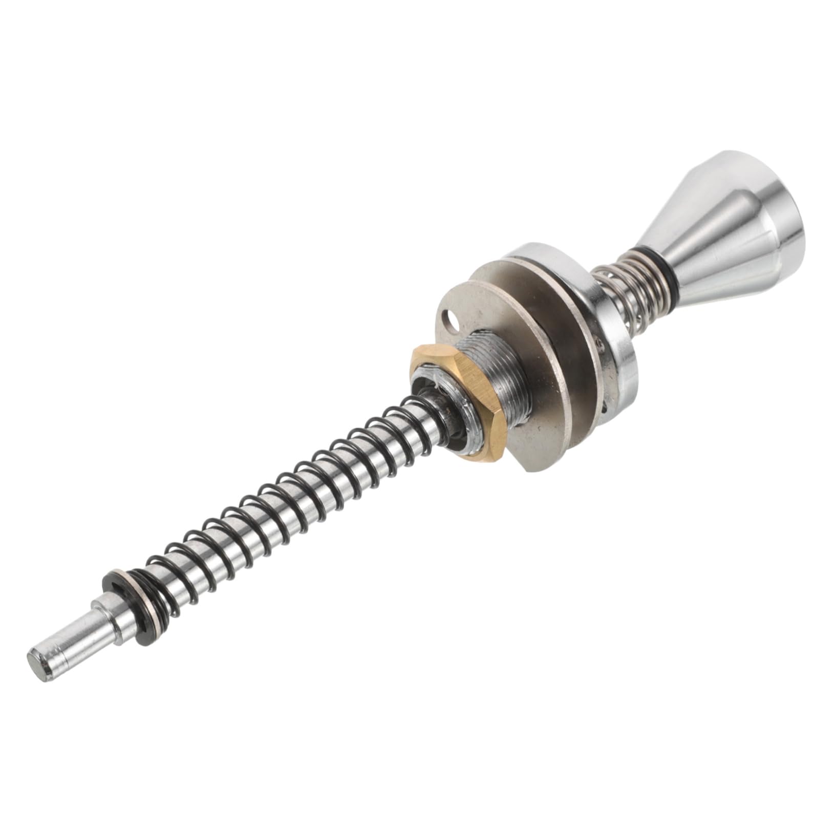 BESTonZON Tige de Flipper en Alliage Argenté, Grand Design Robuste pour Machine à Balles Jouet Arcade, Accessoire Essentiel Améliorant L'expérience de Jeu Unique
