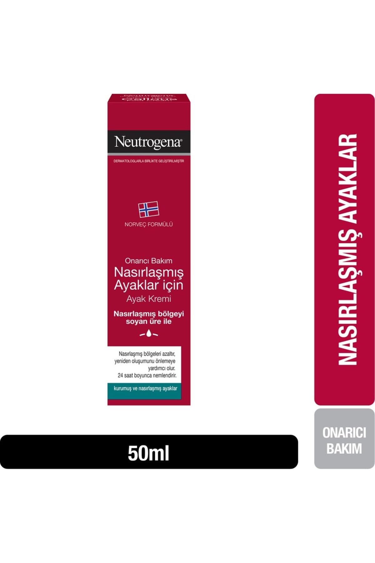 Neutrogena Norveç Formülü Nasırlaşmış Ayaklar İçin Ayak Kremi, 50ml