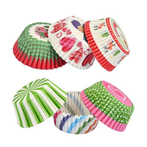 YANSHON Pirottini per Muffin e Cupcake in Carta