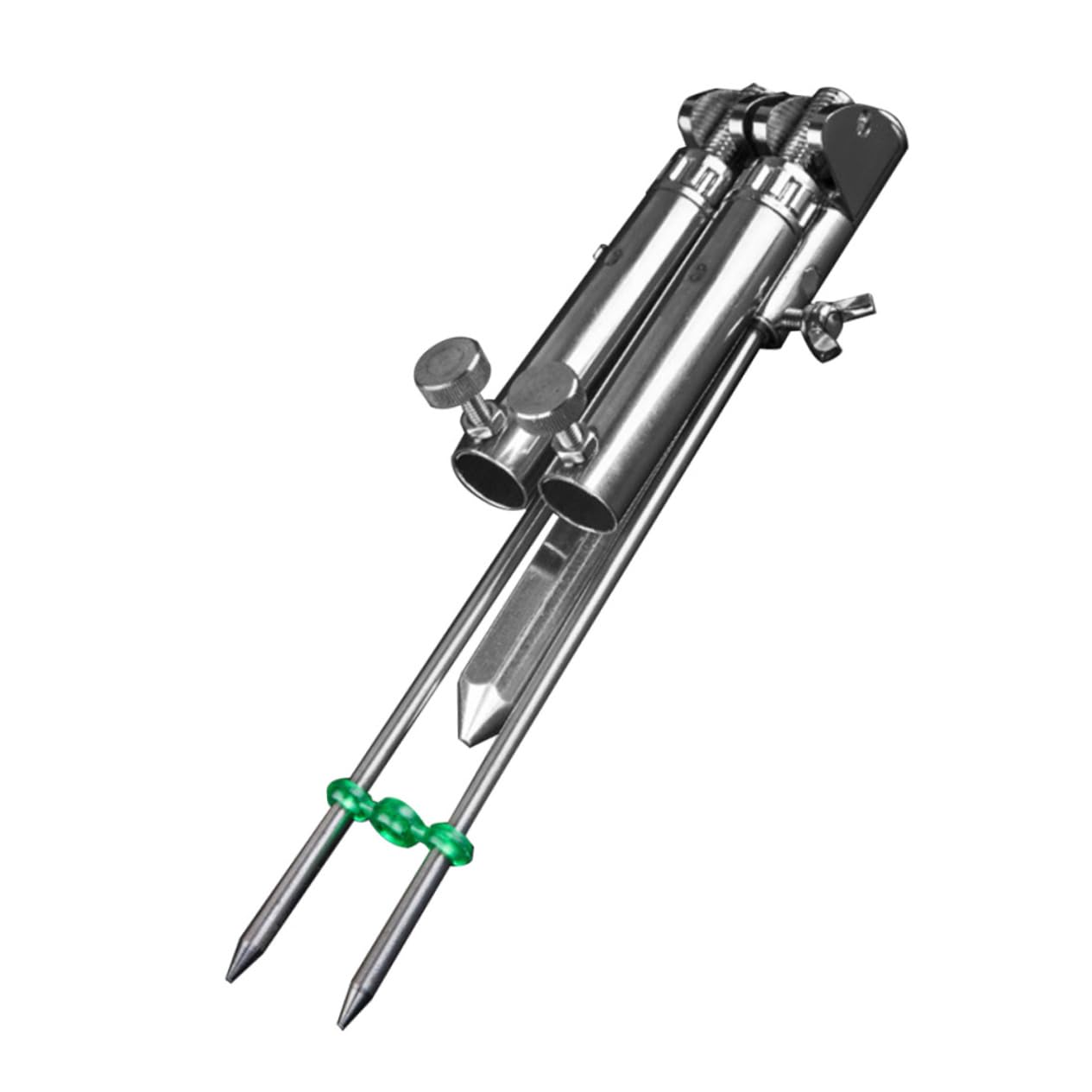 2 Pièces Léger Durable Simple Pratique En Métal Support De Canne à Pêche De à Pour L'extérieur