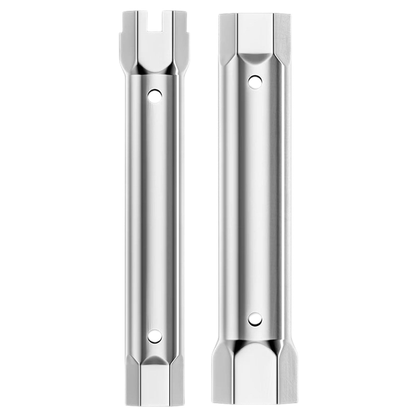 Kaeltsyn 2Pcs 24 / 29Mm, 34 / 40Mm Pipe Spanner Socket Wrench Double Ended Sink Faucet Drain Wrenches Sparks Plugs Plumbing Repair Faucet Pipe Spanner