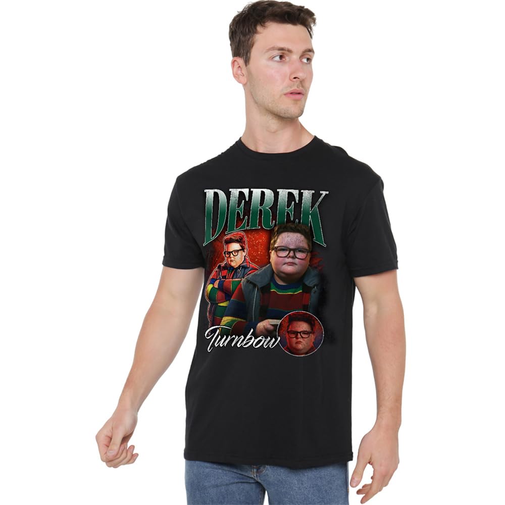 Stranger Things Derek Homage Unisex T Shirt, Black, Small