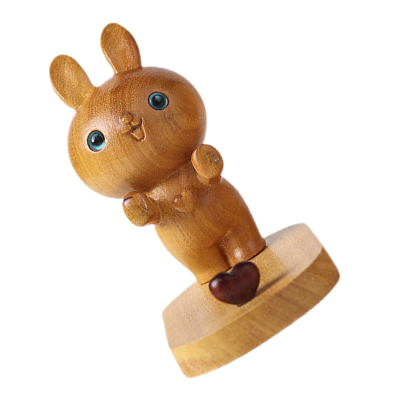 Housoutil 3 Pezzi Adorabile Supporto Per Telefono Cellulare in Legno Supporto Da Scrivania Per Comodo Uso Letto Divano