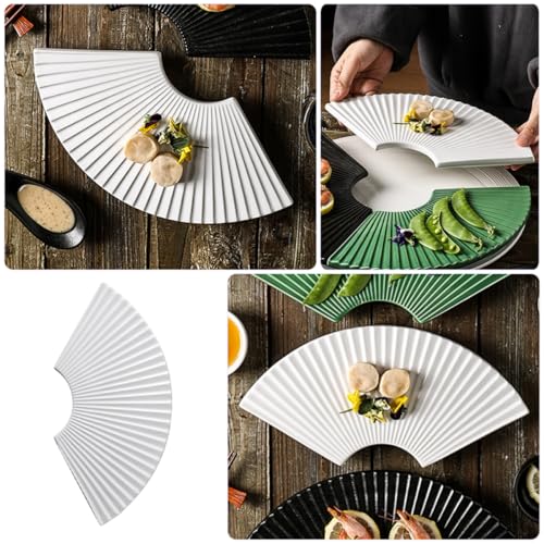 Plato de cerámica para sushi estilo japonés 11 pulgadas miniatura 4