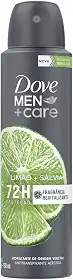 Dove Men+Care Desodorante Antitranspirante Aerossol Limão e Sálvia 150 ML, Embalagem Pode Variar