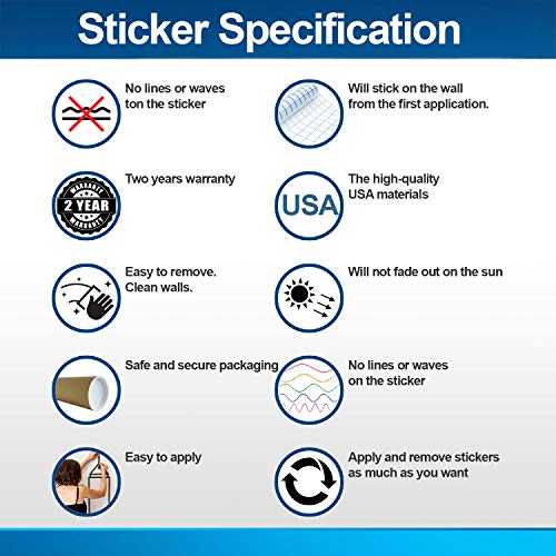 Stickers Estrellas Blancas Vinilo Decorativo Espacial miniatura 4