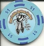 $1 san pablo lytton san pablo california casino chip obsolete
