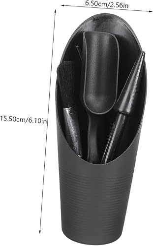 Miniatura 9 de GANAZONO Juego de 2 macetas transplantadoras, accesorios para el cuidado de las plantas, rastrillo de jardín, herramientas de plantación de flores,