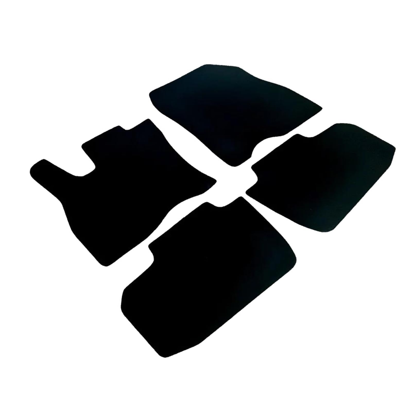 Tapis de sol voiture noirs pour Leaf 2010 à 2017 - 7