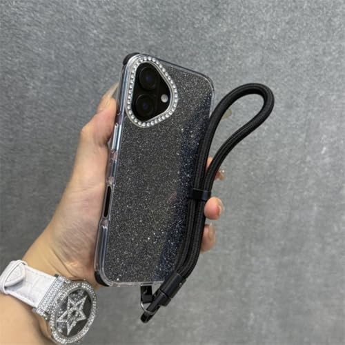 Coque iPhone 13 Pro Max paillettes noires idéale pour vos sorties