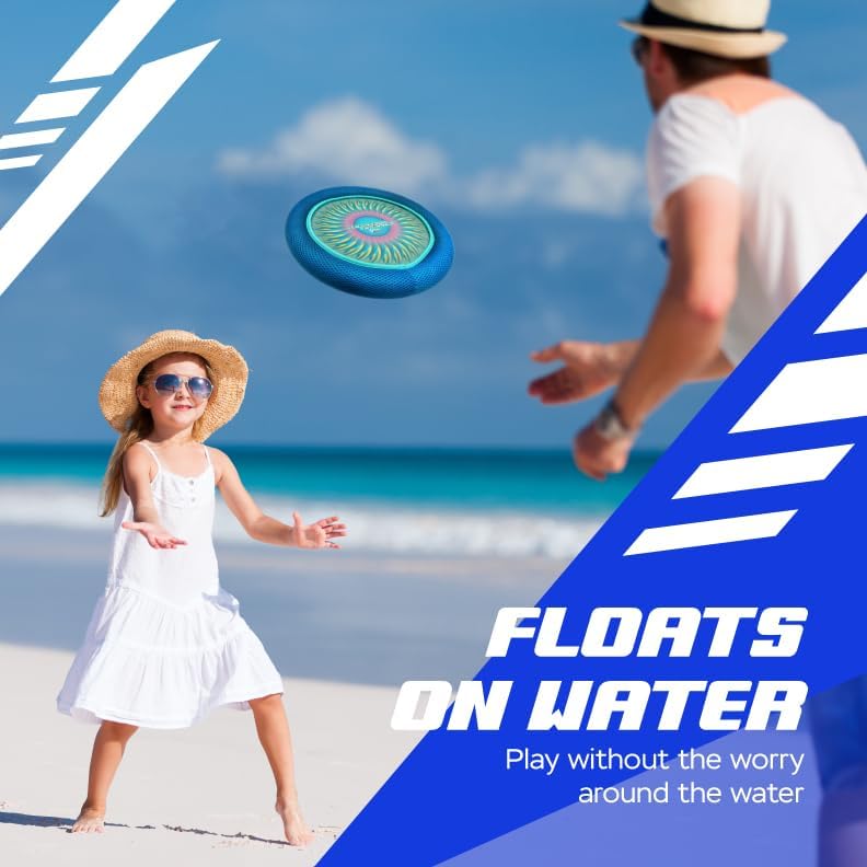 Miniatura 4 de Sunlite Sports Anillo volador, disco volador, juguete deportivo al aire libre, diversión familiar, juego en el parque y la playa