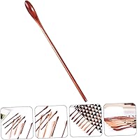 Vista 6 de Juego de cucharas agitadoras de miel para café, té y miel, cucharas de madera para mezclar suavemente