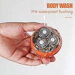 Electric shavers for Men Wet and Dry Rechargeable Mens Razor Waterproof Electric Razor Portable Face Shaver Cordless…