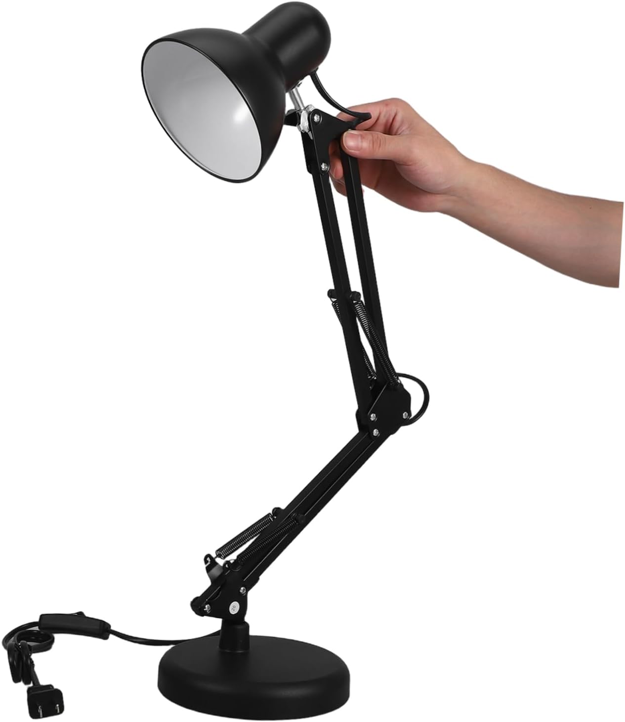 Gadpiparty Adjustable Folding Desk Lamp Boys and Girls Study Light Desk Clip Lamp Aesthetic Reading Writing Screen Use Portable Space Saving Ergonomic Design for Office Home School